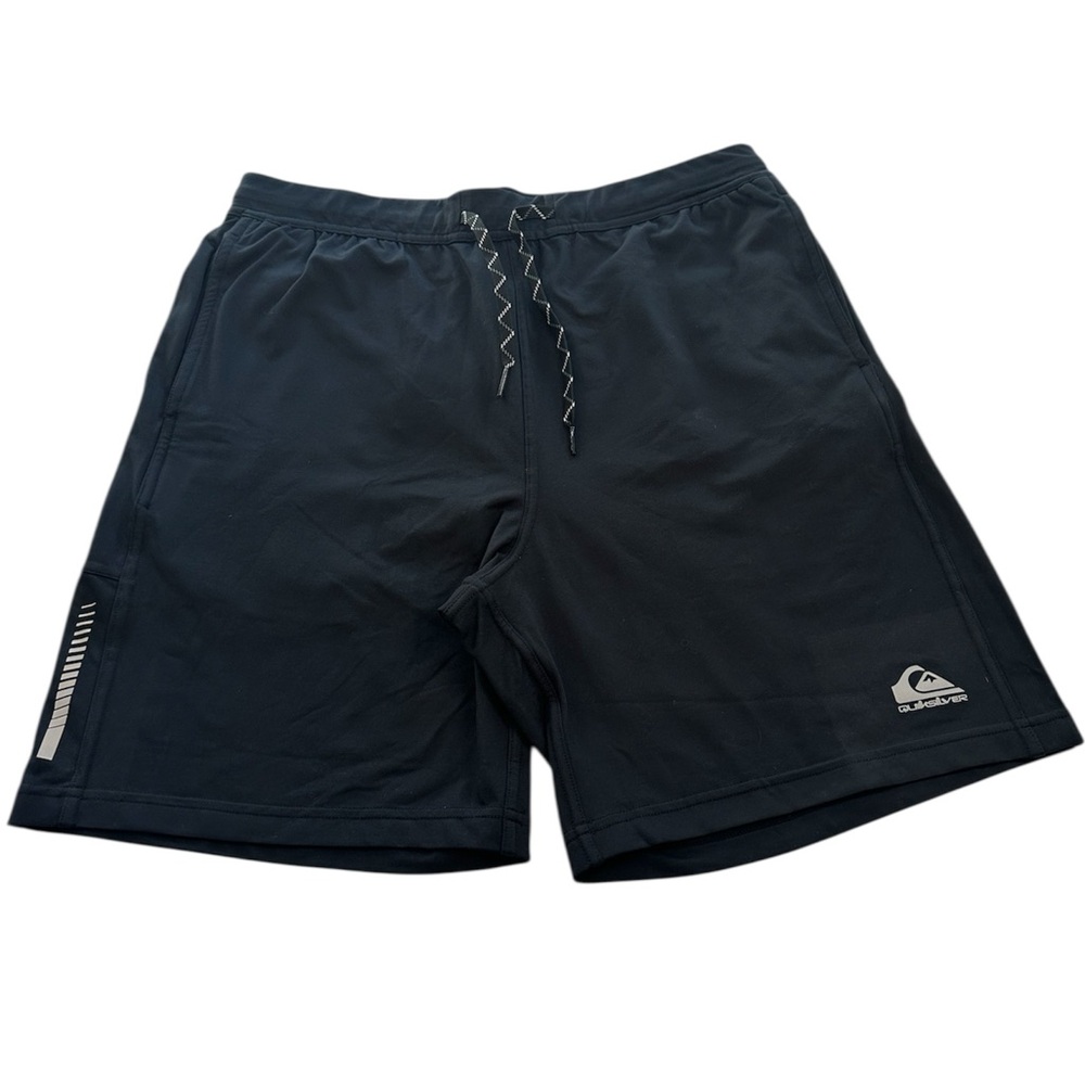 Quicksilver Training Shorts 19” Knit Black NWT Men’s Size Medium